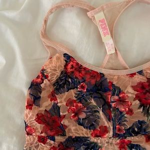 VS PINK Floral Bralette
